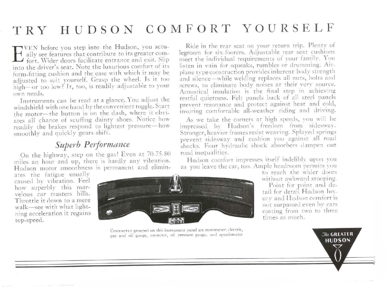 1931 Hudson Greater 8 Brochure Page 15